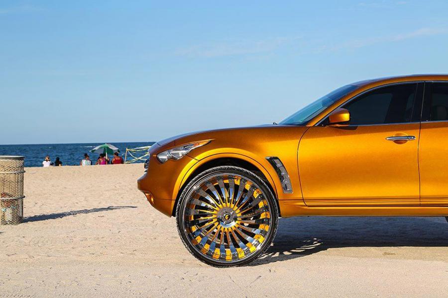  Infiniti FX by Forgiato Wheels 2015 года  (фото 7 из 8)